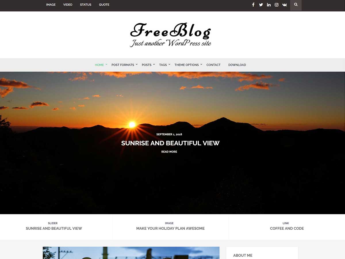 30 Best Responsive Free WordPress Themes And Templates Download